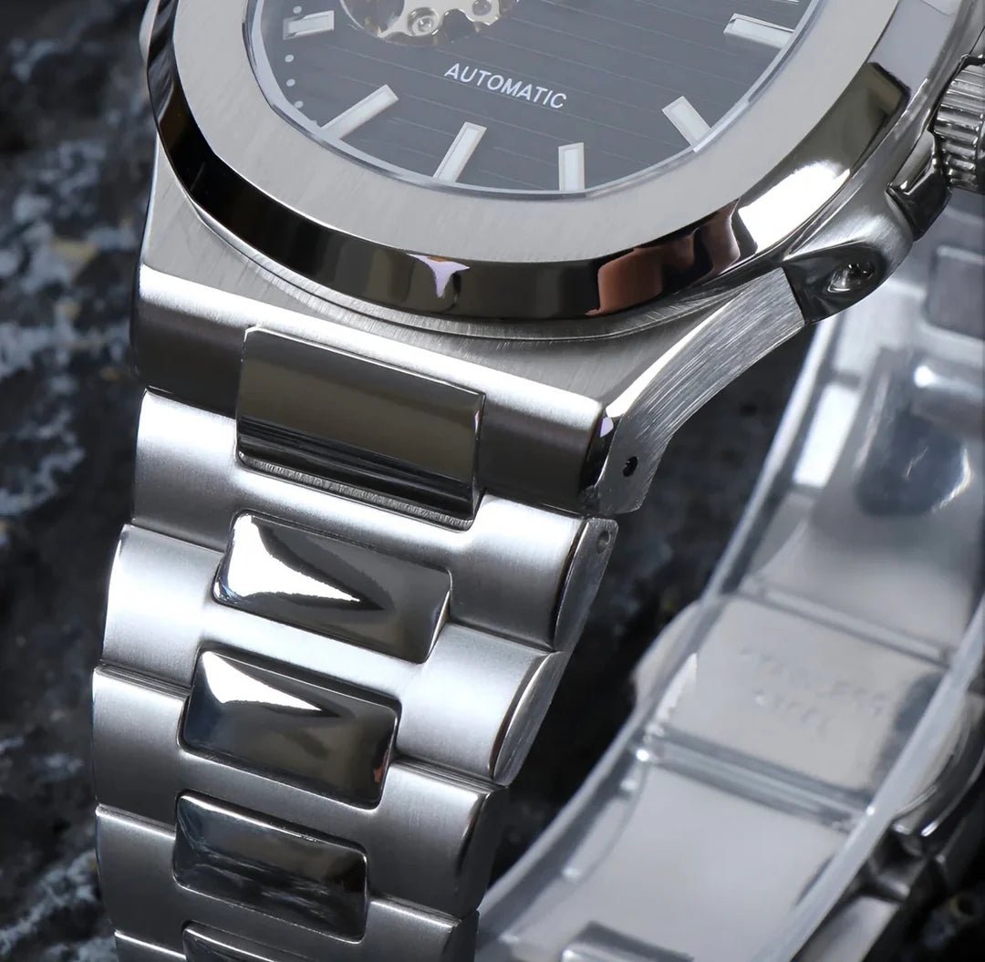 Nautiko Open Heart | Black - TWTwatches