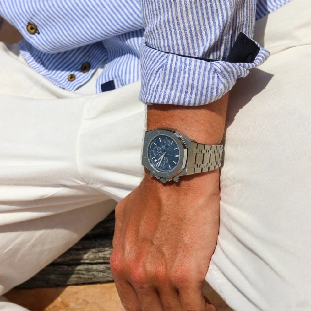 Royal SeiOak Chrono | Blauw