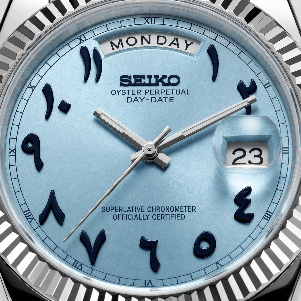 Seiko Mod Arabic Day-Date | TWT - TWTwatches