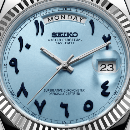 Seiko Mod Arabic Day-Date | TWT - TWTwatches